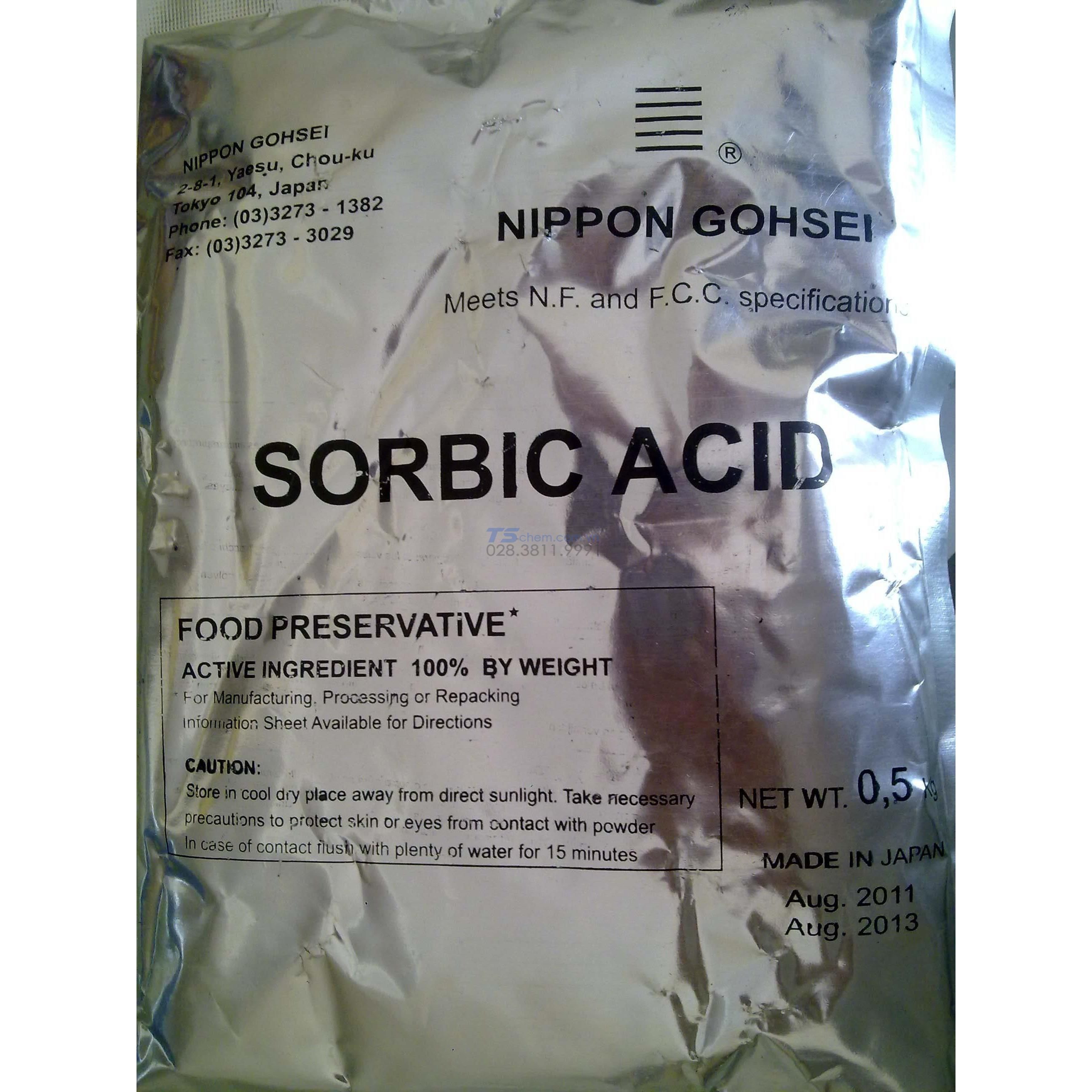 MUA HÓA CHẤT ACID SORBIC Ở ĐÂU