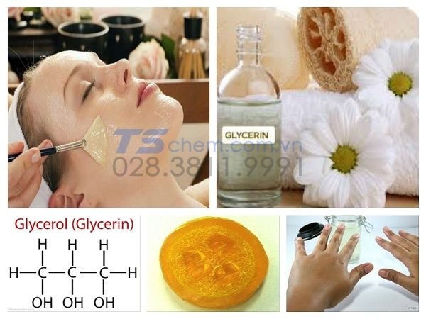 GLYCERINE cho mỹ phẩm chăm sóc con người.