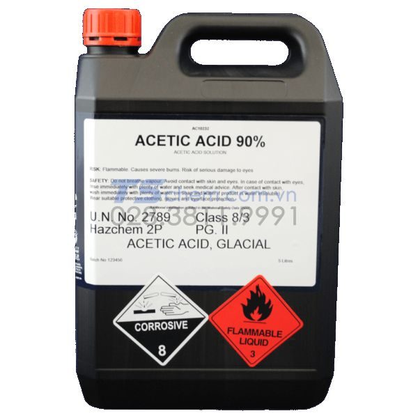 TÁC HẠI CỦA ACETIC ĐỐI VỚI CƠ THỂ 