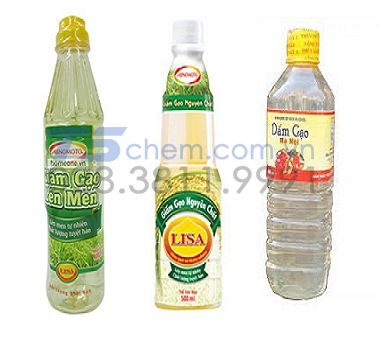 Giấm gạo - sản phẩm của Axit Acetic