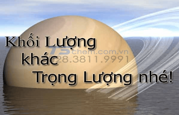 SỰ KHÁC BIỆT GIỮA KHỐI LƯỢNG RIÊNG VÀ TRỌNG LƯỢNG RIÊNG