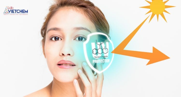 TiO2 ngăn chặn tia UVA và UVB gây tổn hại cho da