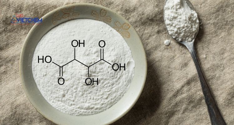 Công thức cấu tạo của axit tartaric
