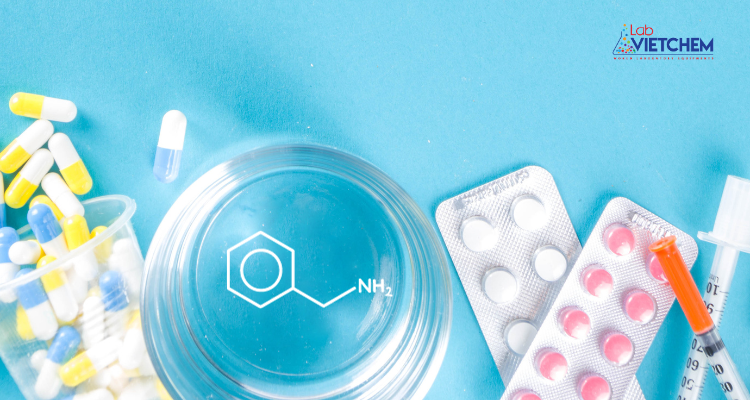 Benzylamine là tiền chất để tổng hợp nhiều hợp chất dùng trong bào chế dược phẩm