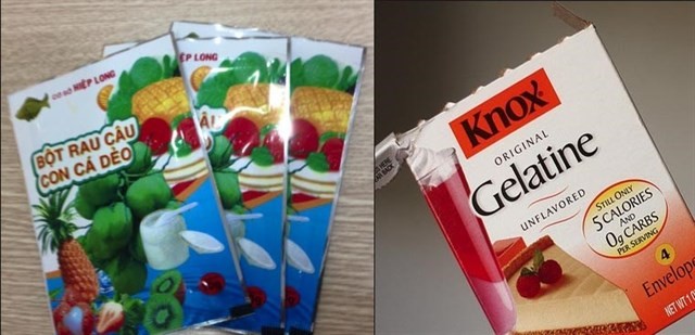 Gelatin không phải là bột thạch