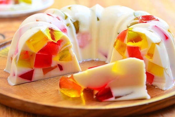 Gelatin được sử dụng làm chất làm đặc trong công thức nấu ăn