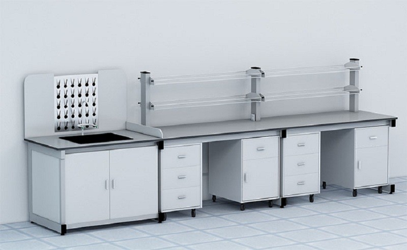 Bàn thí nghiệm vật lý treo tường