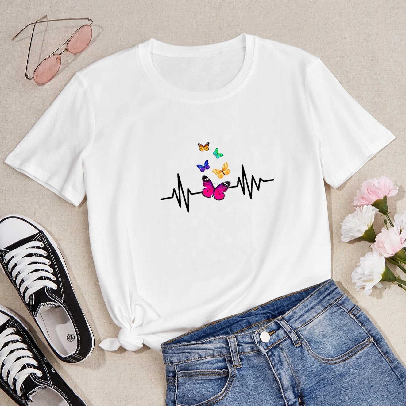 Hình ảnh được in trên áo