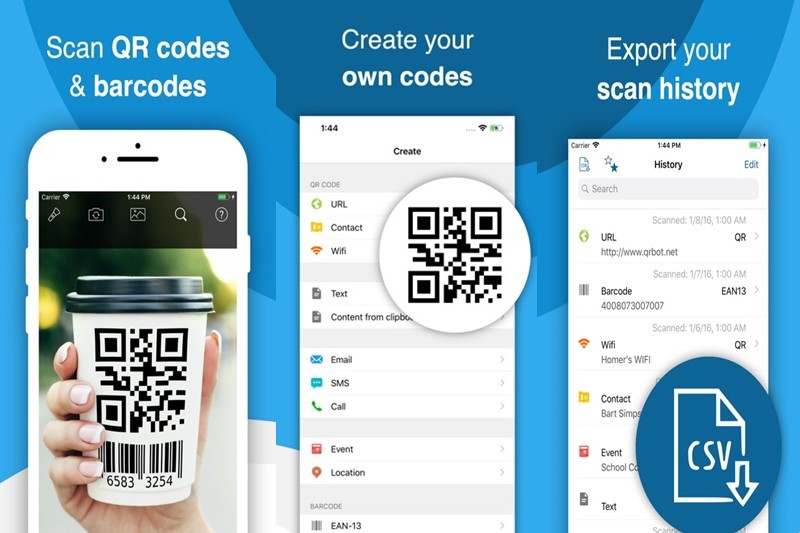 QR Barcode Scanner là phần mềm quét mã vạch sản phẩm nhập khẩu