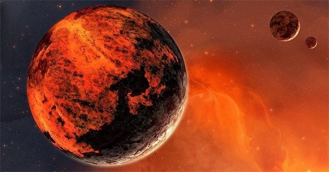 Bề mặt sao Hỏa có màu đỏ đặc trưng