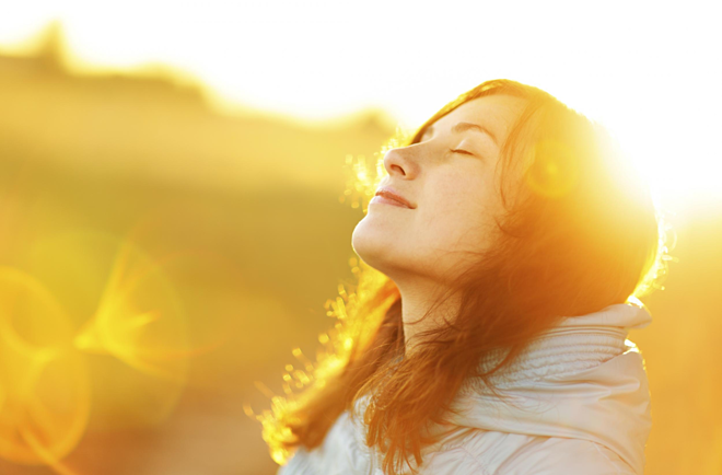 Ánh sáng mặt trời có tia hồng ngoại