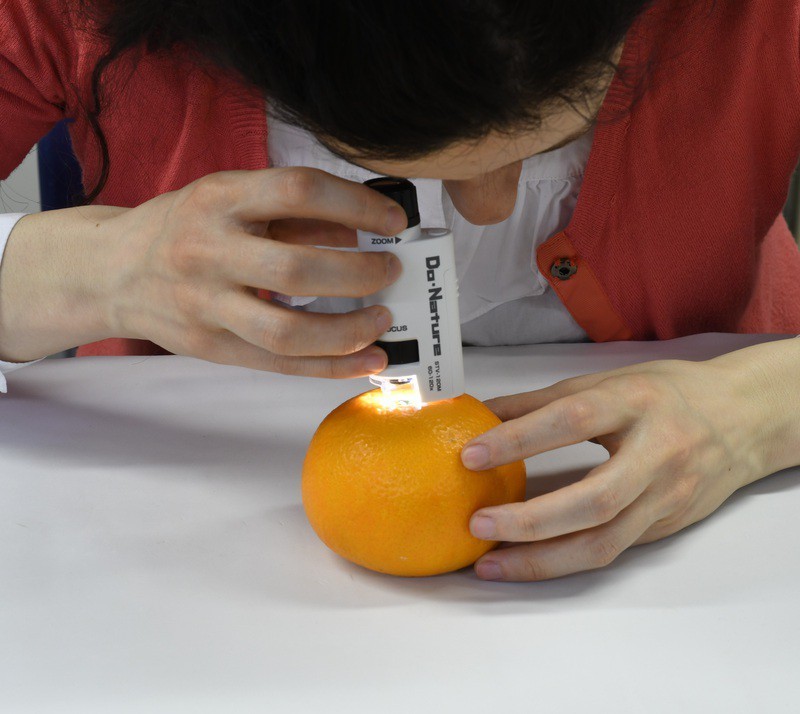 Điều chỉnh ánh sáng phù hợp để quan sát mẫu vật