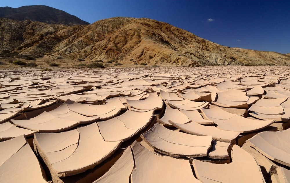 Đất khô và nứt nẻ