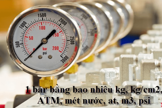 Làm thế nào để chuyển đổi đơn vị đo áp suất?