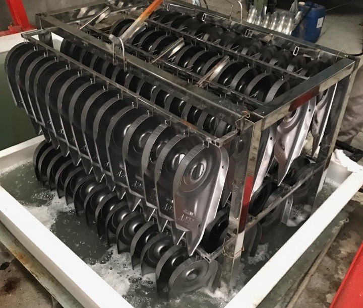 Phụ tùng xe đạp được xử lý phốt phát