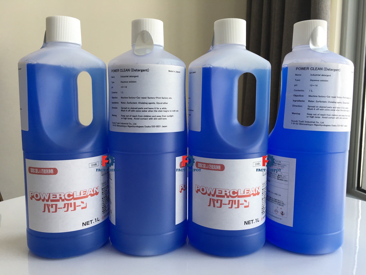 Hóa chất tẩy rửa công nghiệp có tính tẩy rửa mạnh