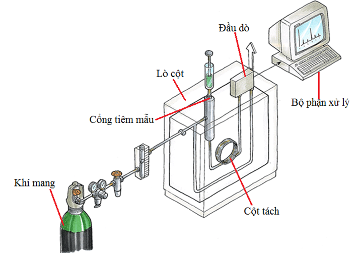 Máy dò giúp phát hiện định tính và định lượng