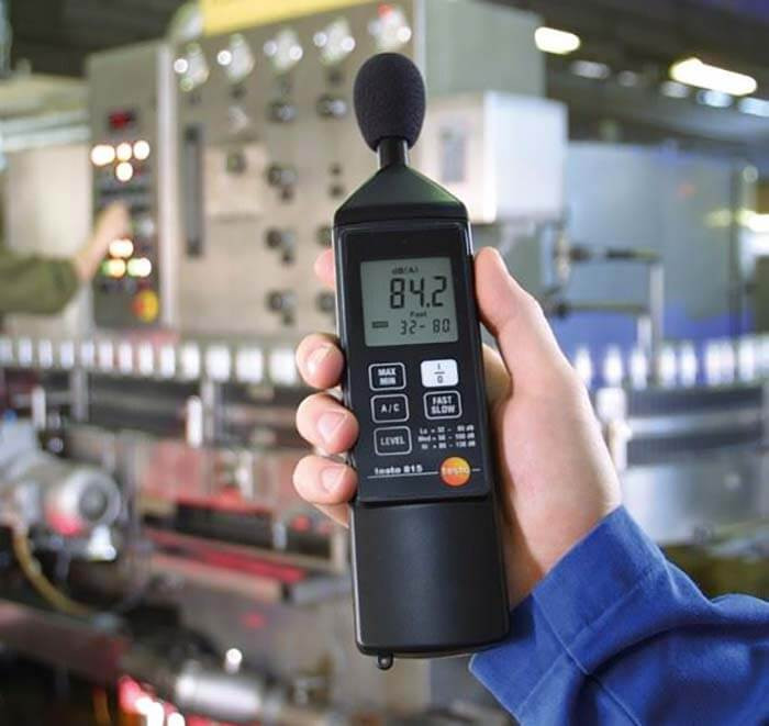 Thiết bị đo âm thanh có thiết kế nhỏ gọn có thể mang đi hiện trường