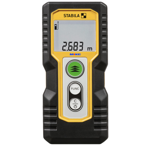 Máy đo khoảng cách laser với phím bấm đơn giản