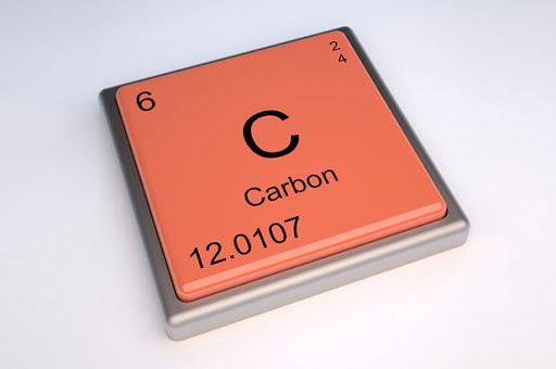 Carbon (C) là nguyên tố hóa học có số nguyên tử 6, thuộc nhóm IVA trong bảng tuần hoàn.