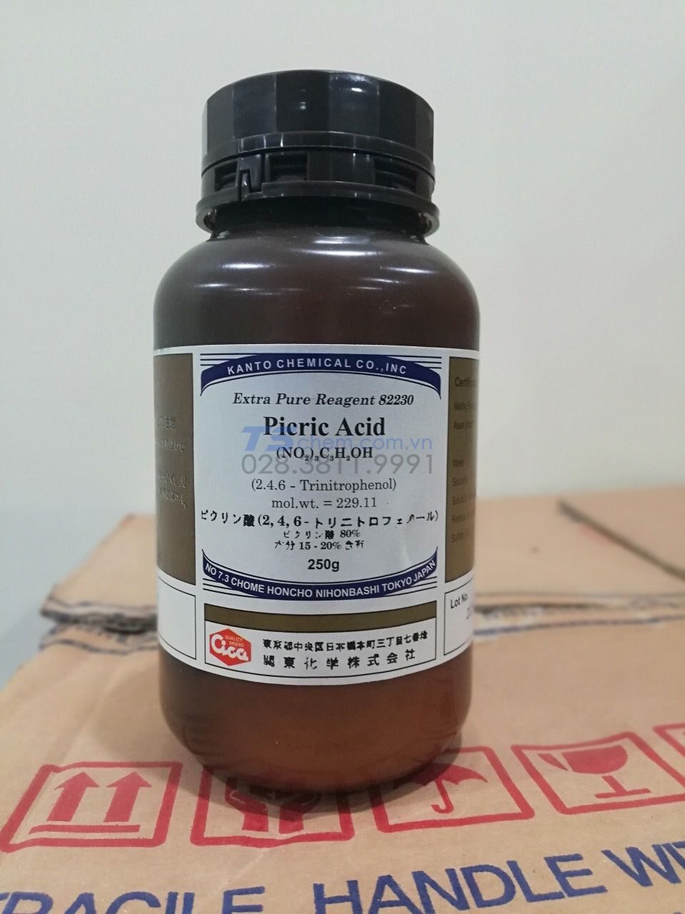 MUA HÓA CHẤT Axit PICRIC Ở ĐÂU TẠI THÀNH PHỐ HỒ CHÍ MINH