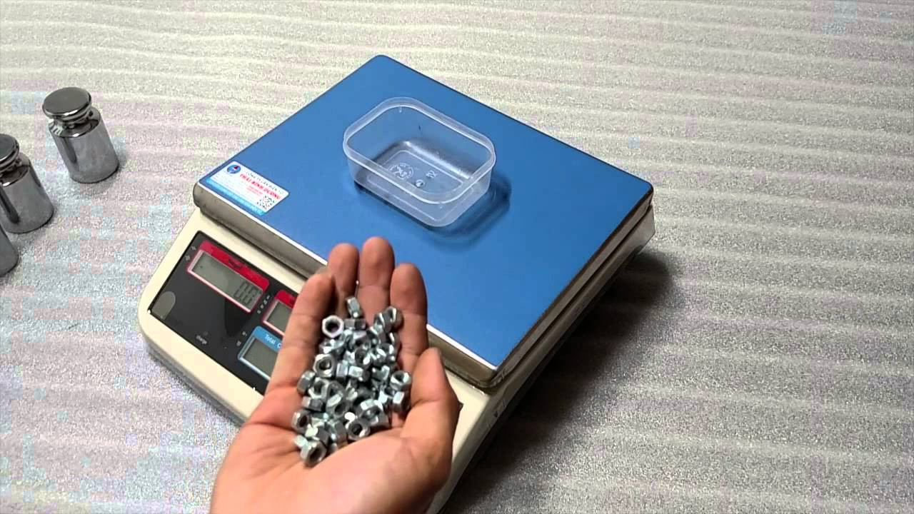 Hình ảnh cân đếm điện tử thông dụng hiện nay