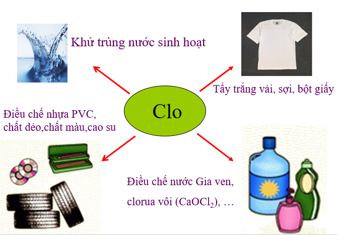 Ứng dụng của clo trong đời sống