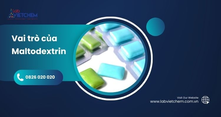 Maltodextrin được sử dụng trong kẹo cao su