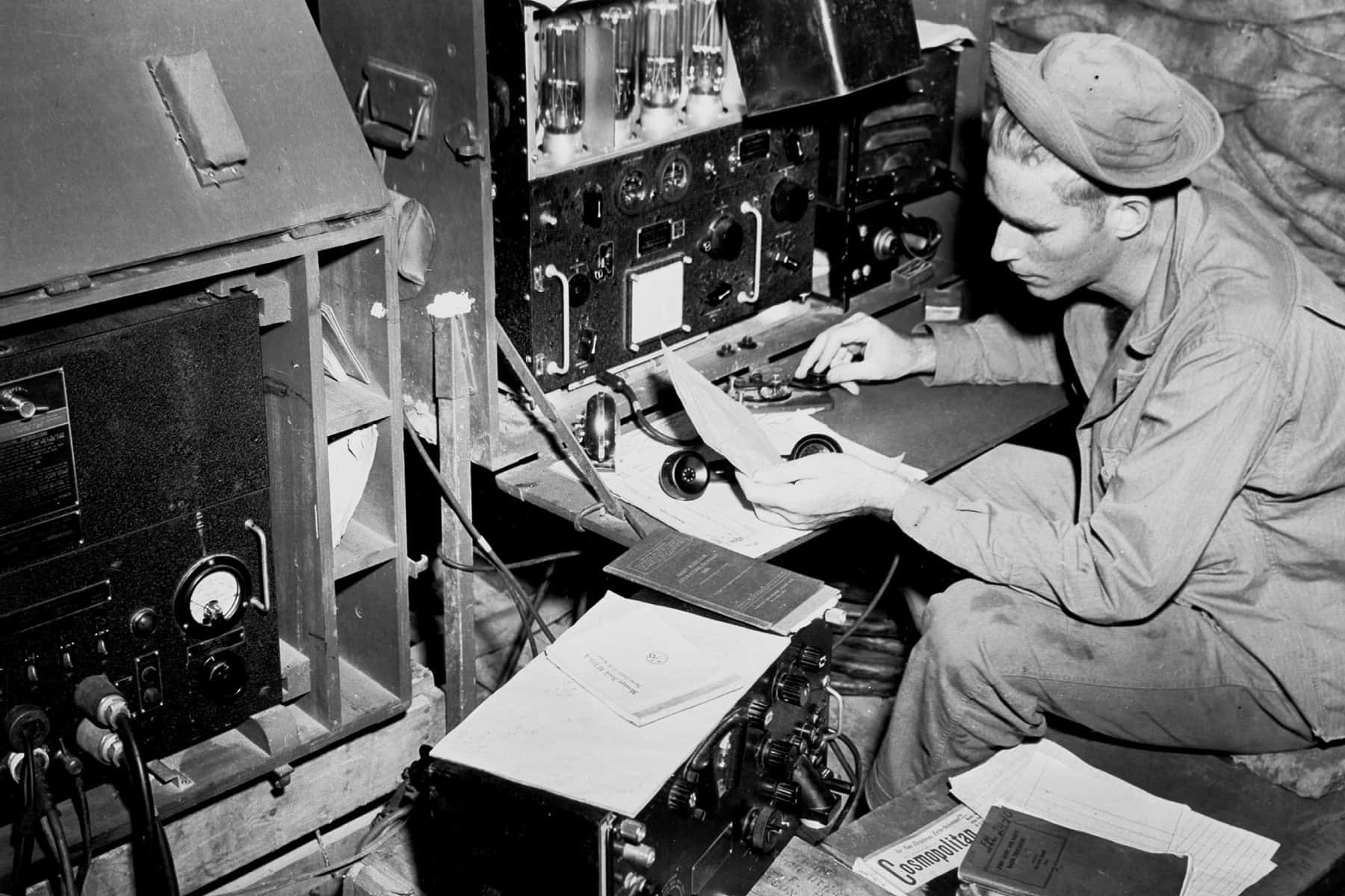 Mã Morse được sử dụng rất phổ biến trong quân đội