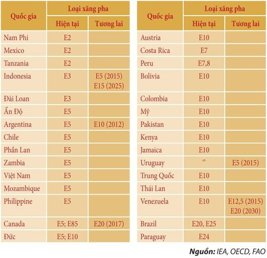 MỘT SỐ LỢI ÍCH KHI SỬ DỤNG XĂNG SINH HỌC