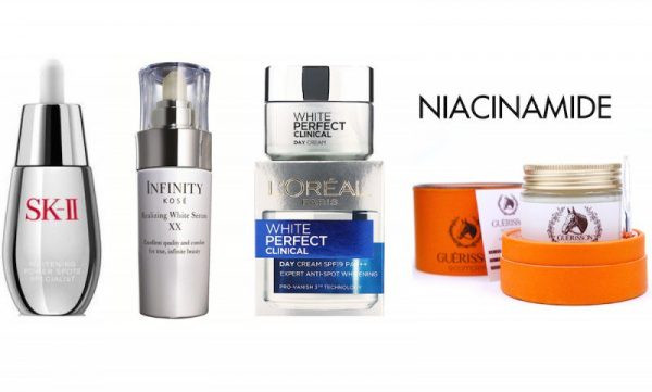 Một số sản phẩm có chứa Niacinamide