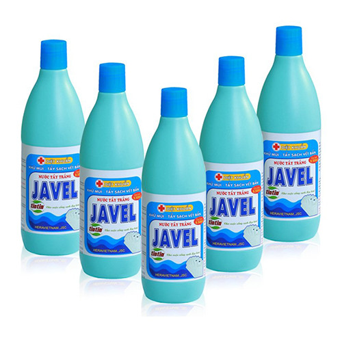 Hóa chất diệt thuốc nhuộm - Minh họa dung dịch Javen