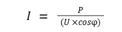 Tiết diện dây điện: Cách tính chọn theo công suất dòng điện cong thuc tinh cuong do dong dien