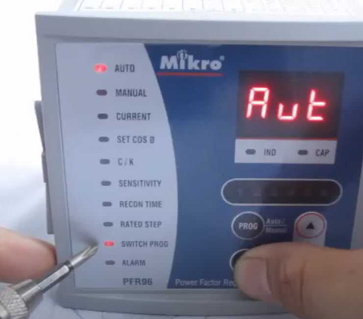 Tiêu chuẩn kỹ thuật Bộ điều khiển tụ điện Mikro Hướng dẫn sử dụng Hướng dẫn điều khiển vi điều khiển 4