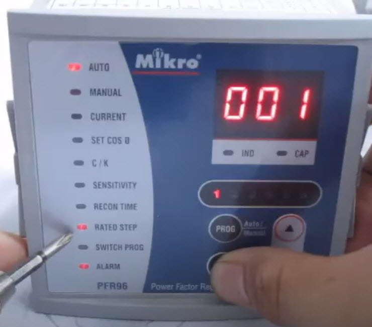 Tiêu chuẩn kỹ thuật Bộ điều khiển tụ điện Mikro Hướng dẫn sử dụng Hướng dẫn điều khiển vi điều khiển 3