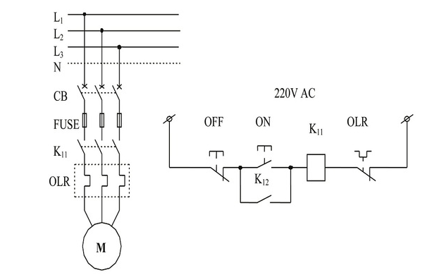 Sơ đồ khởi động từ đơn và khởi động từ kép Số lượng máy bắt đầu từ 1