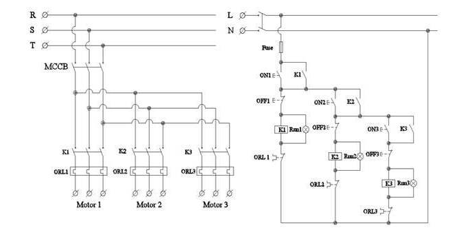 Sơ đồ khởi động từ đơn và khởi động từ kép Vậy máy khởi động lúc 11h