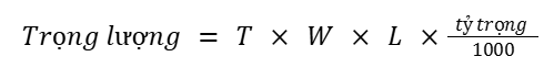 Chi tiết bảng tra trọng lượng cáp điện cong thuc tinh trong luong thanh dong