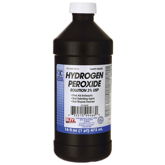 Hydrogen peroxide còn được gọi là Hydrogen peroxide