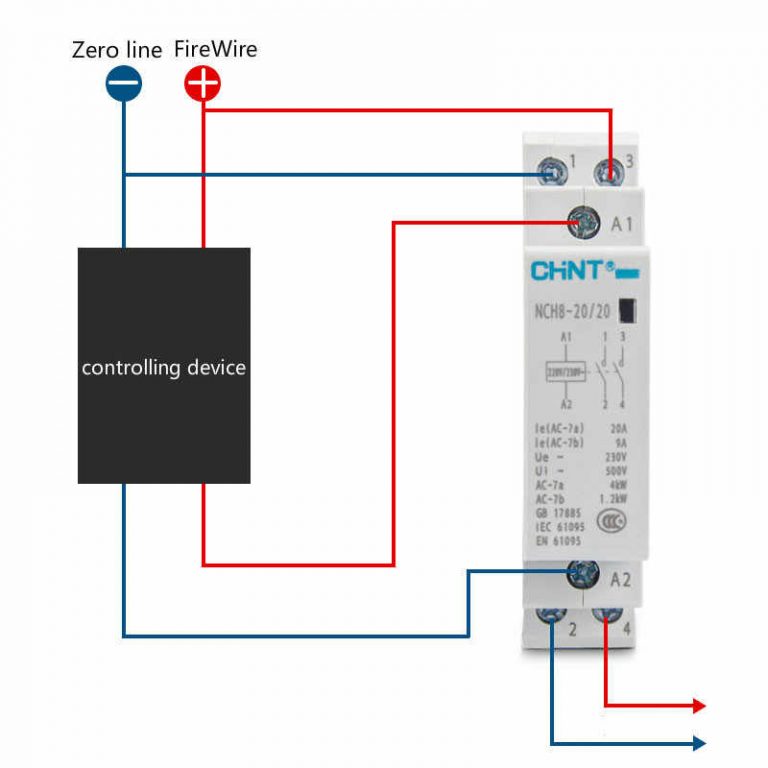Công tắc tơ một pha là gì? Cấu tạo, nguyên lý làm việc và chức năng đầu contactor 1 pha