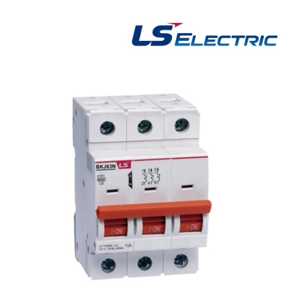 Bảng lựa chọn thích ứng ba pha theo công suất thực tế tiêu chuẩn hình thu nhỏ mcb ls bkj63n 3p