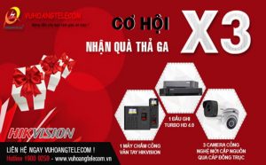 Bốc thăm trúng thưởng cùng Hikvision: Cơ hội x3 – nhận quà thả ga !