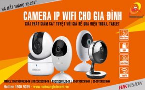 Camera IP Wifi Hikvision robot mới: Mắt thần cho gia đình giá rẻ