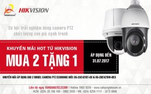 Khuyến mãi HOT từ Hikvision: Mua 2 tặng 1