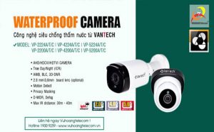 Những điểm cộng lớn ở dòng camera waterproof Vantech