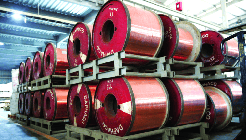 Quy trình sản xuất cáp tiêu chuẩn kỹ thuật như thế nào? Vật liệu được sử dụng để sản xuất sản phẩm