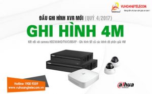 Sắp sửa xuất hiện đầu ghi hình Dahua XVR ghi hình 4MP