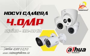 Sức hút khó cưỡng từ camera HDCVI Dahua 4.0MP