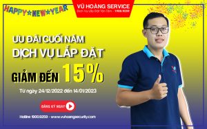 Ưu đãi cuối năm, dịch vụ lắp đặt giảm đến 15% tại VuhoangService
