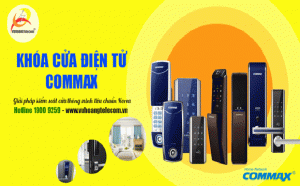 Ưu điểm khóa cửa điện tử Commax Korea